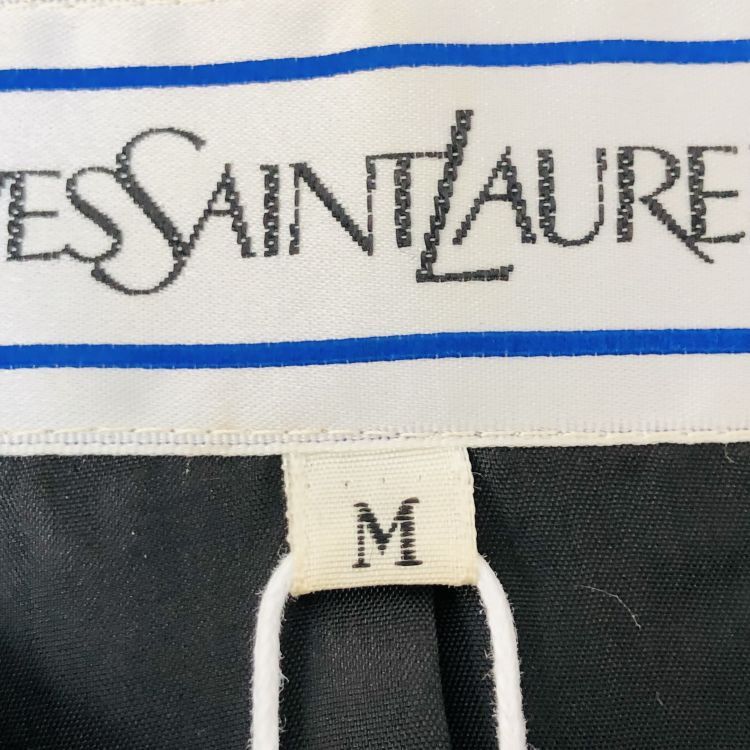 Yves Saint Laurent Yves Saint Laurent Black Embroidered Jacket Size M Size M / US 6-8 / IT 42-44 - 3 Thumbnail