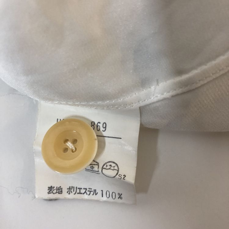 Yves Saint Laurent Yves Saint Laurent White Double Breasted Blouse Size M Size M / US 6-8 / IT 42-44 - 4 Thumbnail