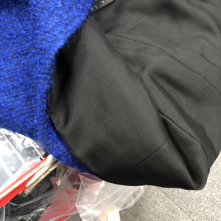 Saint Laurent Paris Saint Laurent Blue Textured Wool Mohair Blazer Size F40 Size M / US 6-8 / IT 42-44 - 10 Thumbnail