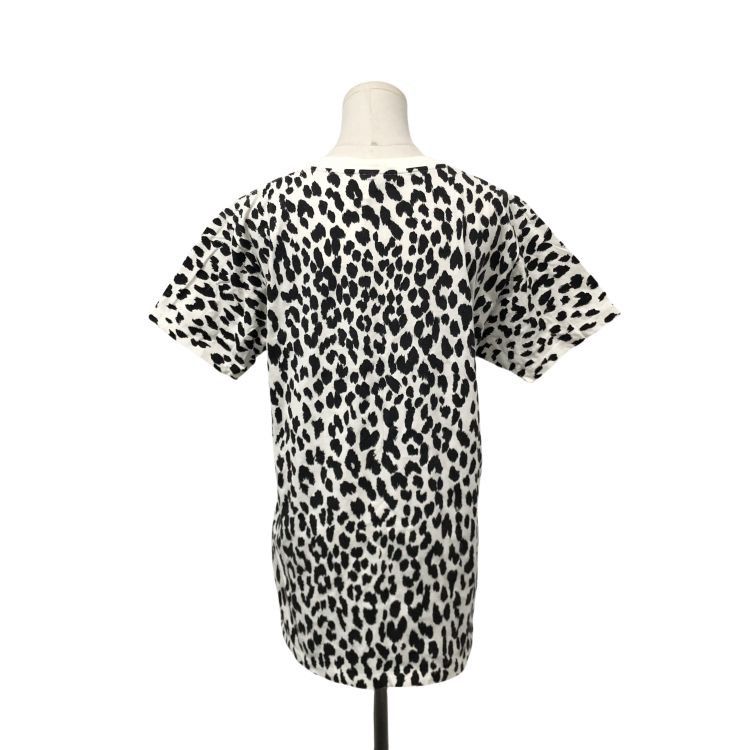 Saint Laurent Paris Saint Laurent Leopard Print T-Shirt Size M Size US M / EU 48-50 / 2 - 2 Thumbnail