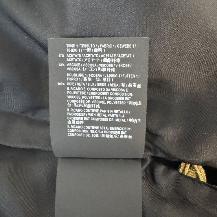 Saint Laurent Paris Saint Laurent Gold Embroidery Shorts Size 34 Size 25" / US 0 / IT 36 - 5 Thumbnail