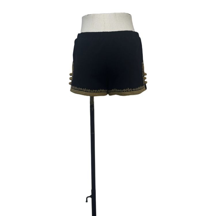 Saint Laurent Paris Saint Laurent Gold Embroidery Shorts Size 34 Size 25" / US 0 / IT 36 - 2 Thumbnail