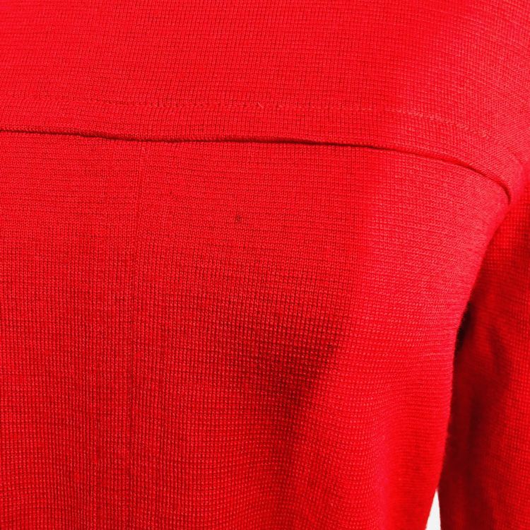Saint Laurent Paris Saint Laurent Red Wool Dress Size M Size M / US 6-8 / IT 42-44 - 6 Thumbnail