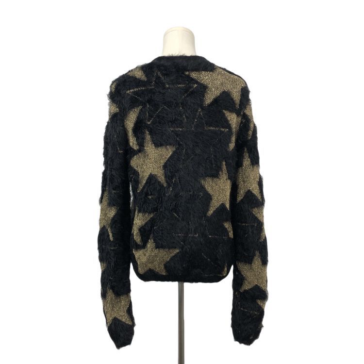 Saint Laurent Paris Saint Laurent Gold Star Shaggy Cardigan Size S Size US S / EU 44-46 / 1 - 2 Thumbnail