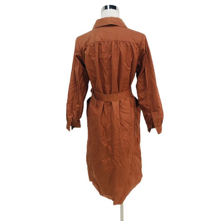 Saint Laurent Paris Saint Laurent Belted Cotton Trench Coat Size M Size US M / EU 48-50 / 2 - 2 Thumbnail