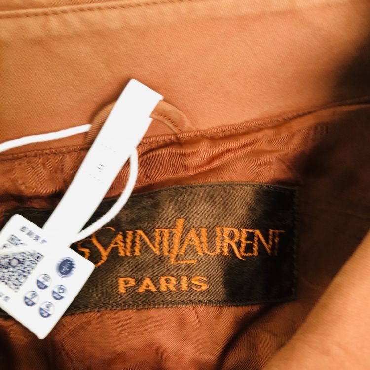 Saint Laurent Paris Saint Laurent Belted Cotton Trench Coat Size M Size US M / EU 48-50 / 2 - 3 Thumbnail