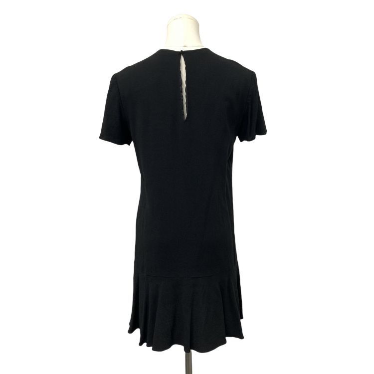 Saint Laurent Paris Saint Laurent Black Mini Dress Size 38 Size S / US 4 / IT 40 - 2 Thumbnail