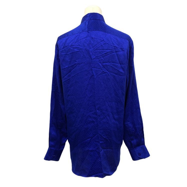 Saint Laurent Paris Saint Laurent Jacquard Dot Shirt Size S Size US S / EU 44-46 / 1 - 2 Thumbnail