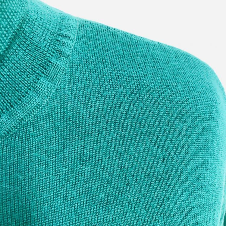 Saint Laurent Paris Saint Laurent Green Wool Turtleneck Sweater Size M Size US M / EU 48-50 / 2 - 6 Thumbnail