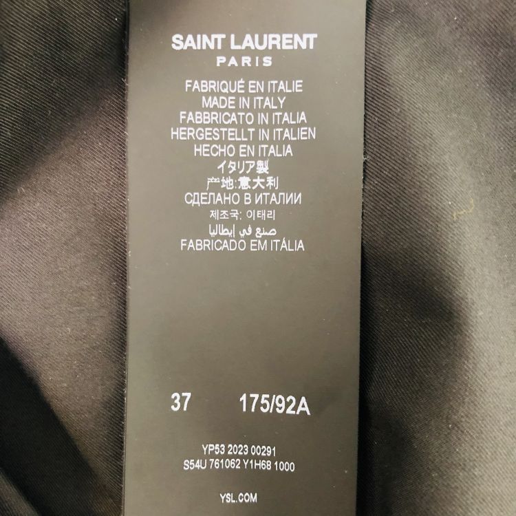 Saint Laurent Paris Saint Laurent Cotton Shirt Size S Size US S / EU 44-46 / 1 - 3 Thumbnail