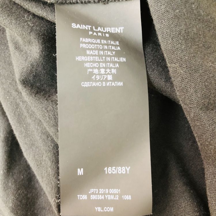 Saint Laurent Paris Saint Laurent Call Me After Graphic T-Shirt Size M Size US M / EU 48-50 / 2 - 4 Thumbnail