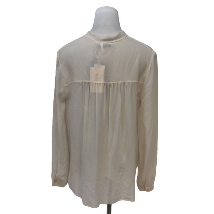 Saint Laurent Paris Saint Laurent Silk Tie Neck Blouse Size 36 Size XS / US 0-2 / IT 36-38 - 2 Thumbnail