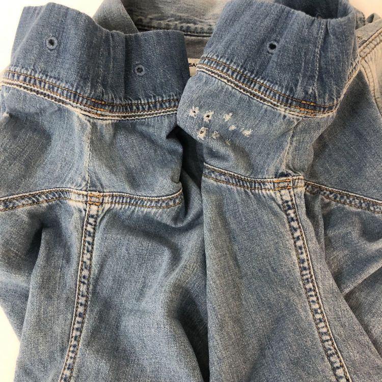 Saint Laurent Paris Saint Laurent Lace-Up Denim Shirt Size XL Size US XL / EU 56 / 4 - 12 Thumbnail