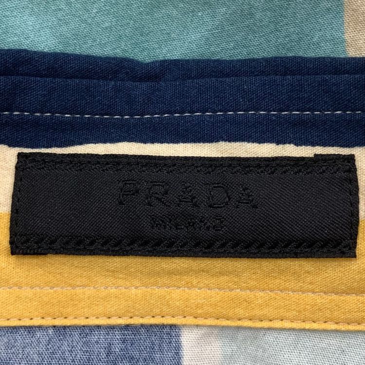 Prada Prada Striped Cotton Shirt Size S Size US S / EU 44-46 / 1 - 3 Thumbnail