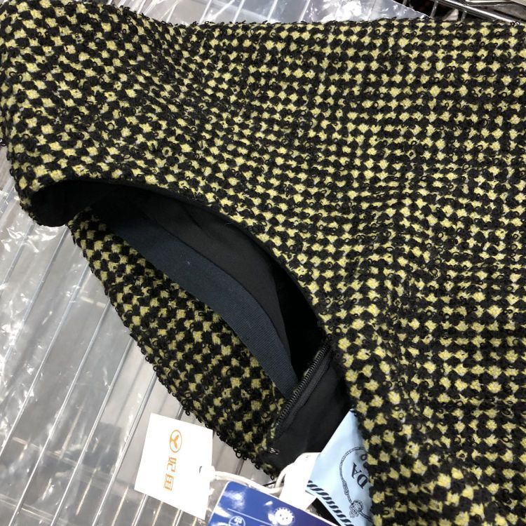 Prada Prada Checked Tweed Midi Dress Size 42 Size M / US 6-8 / IT 42-44 - 7 Thumbnail