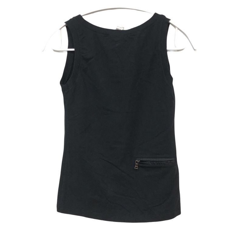 Prada Prada Black Zip Pocket Tank Top Size S Size S / US 4 / IT 40 - 2 Thumbnail