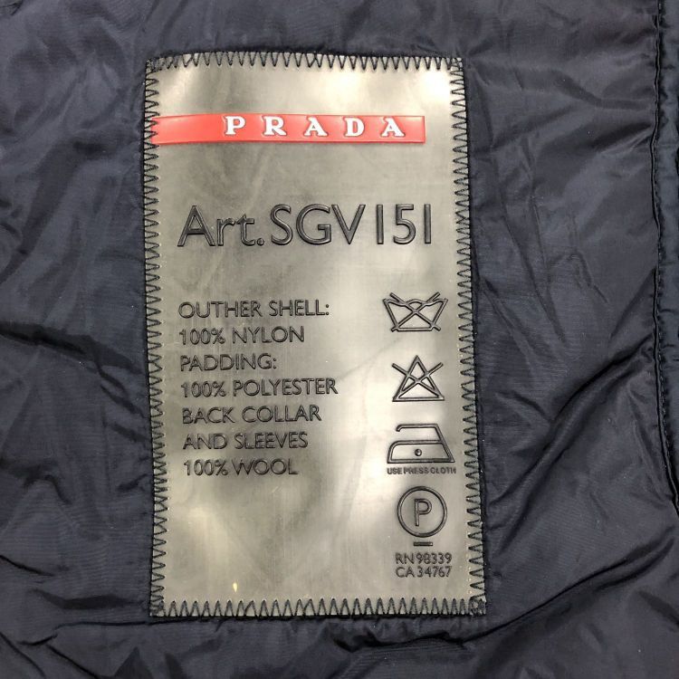 Prada Prada Quilted Hybrid Jacket Size M Size US M / EU 48-50 / 2 - 3 Thumbnail