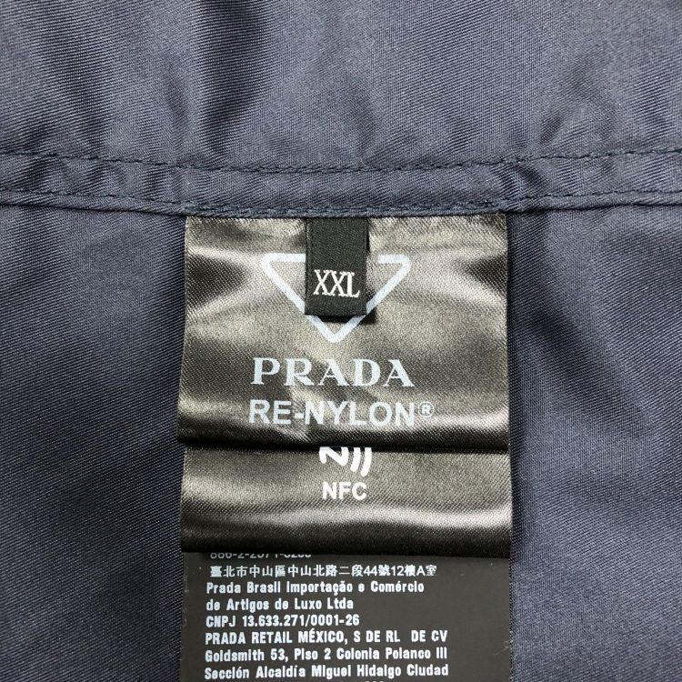 Prada Prada Re-Nylon Short Sleeve Shirt Size XXL Size US XXL / EU 58 / 5 - 4 Thumbnail