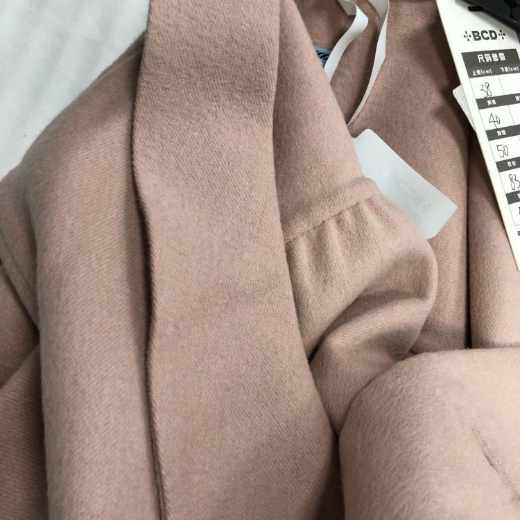Prada Prada Pink Wool Angora Coat Size 38 Size XS / US 0-2 / IT 36-38 - 7 Thumbnail