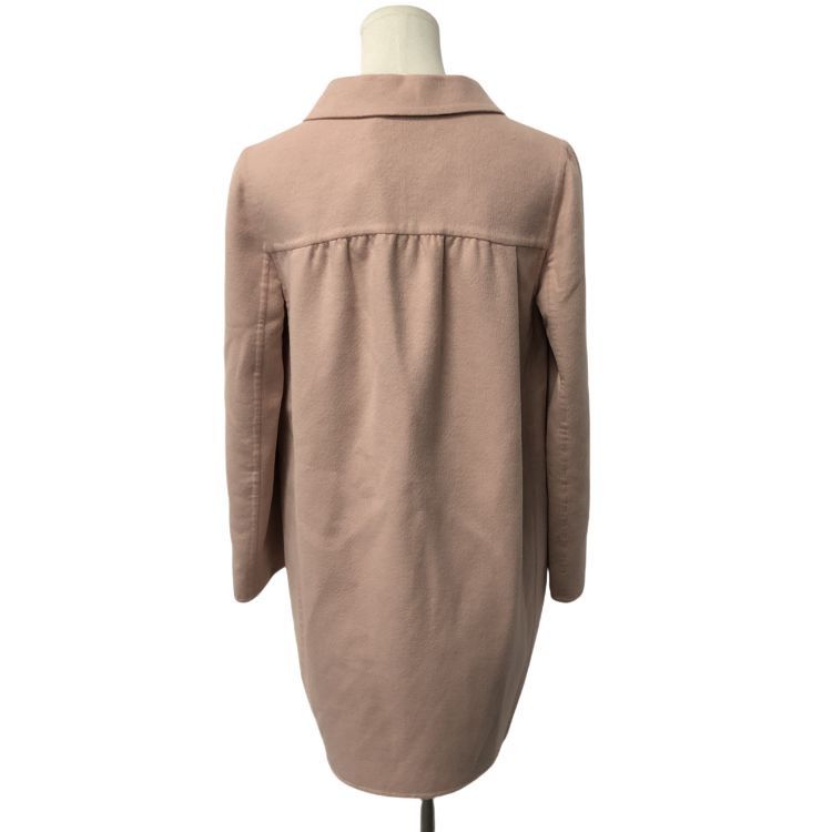 Prada Prada Pink Wool Angora Coat Size 38 Size XS / US 0-2 / IT 36-38 - 2 Thumbnail