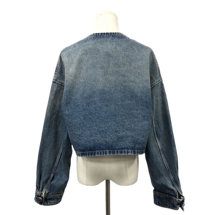 Prada Prada Logo Denim Jacket Size 38 Size XS / US 0-2 / IT 36-38 - 2 Thumbnail