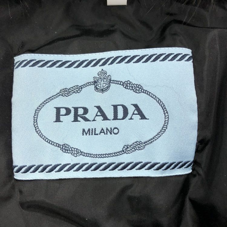 Prada Prada Fur Trim Puffer Coat Size 46 Size L / US 10 / IT 46 - 3 Thumbnail
