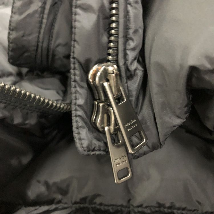 Prada Prada Fur Trim Puffer Coat Size 46 Size L / US 10 / IT 46 - 8 Thumbnail