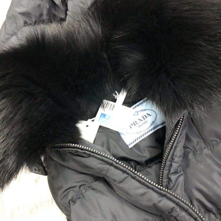 Prada Prada Fur Trim Puffer Coat Size 46 Size L / US 10 / IT 46 - 7 Thumbnail