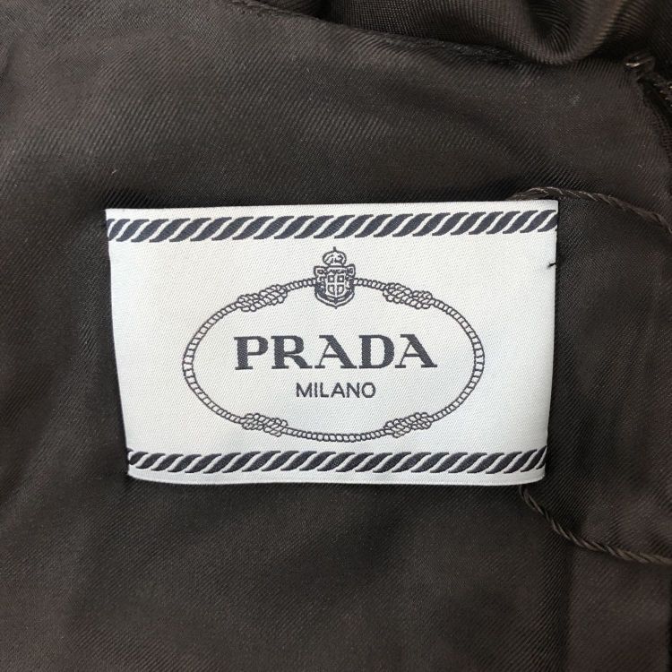 Prada Prada Colorblock Belted Midi Dress Size 40 Size S / US 4 / IT 40 - 3 Thumbnail