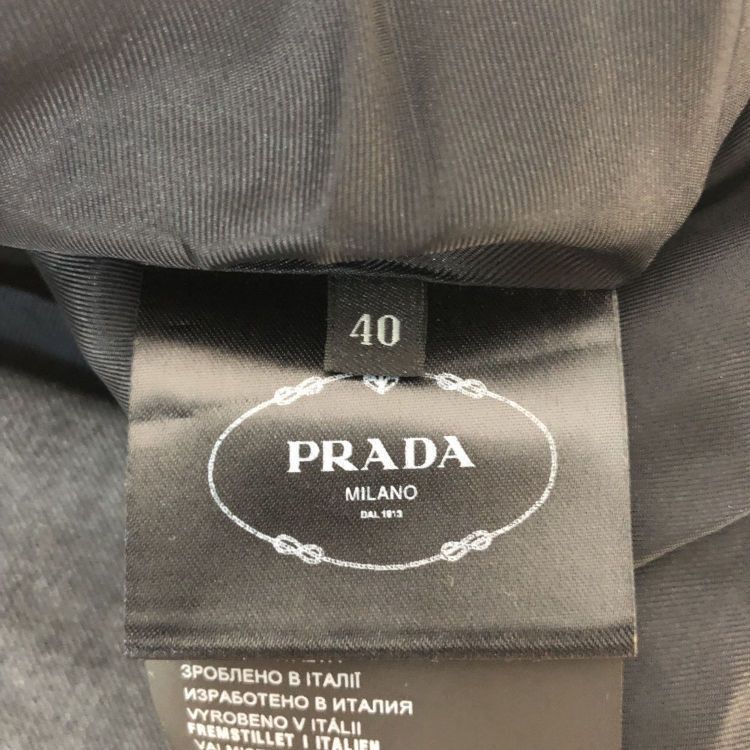 Prada Prada Colorblock Belted Midi Dress Size 40 Size S / US 4 / IT 40 - 4 Thumbnail