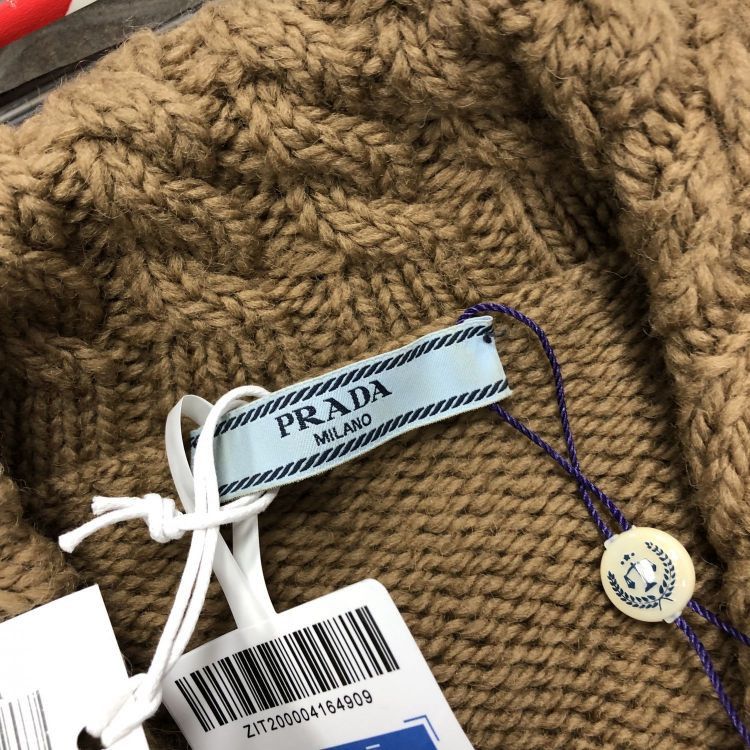 Prada Prada Wool Knit Tie Front Cardigan Size 38 Size XS / US 0-2 / IT 36-38 - 6 Thumbnail