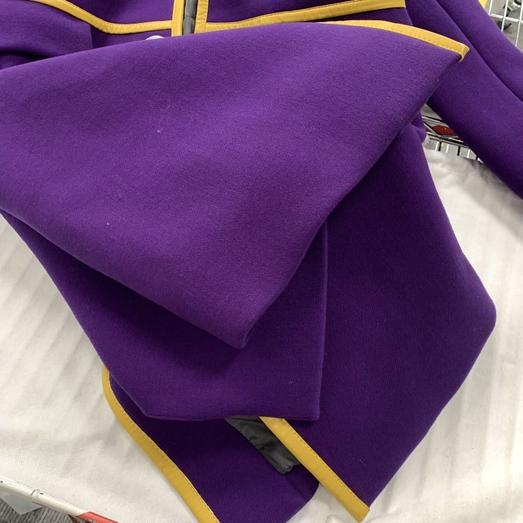 Prada Prada Purple Wool Trim Coat Size 40 Size S / US 4 / IT 40 - 6 Thumbnail