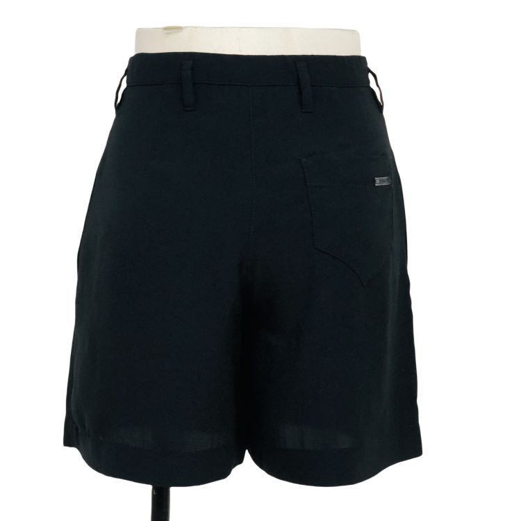Prada Prada Black Shorts Size 38 Size 26" / US 2 / IT 38 - 2 Thumbnail