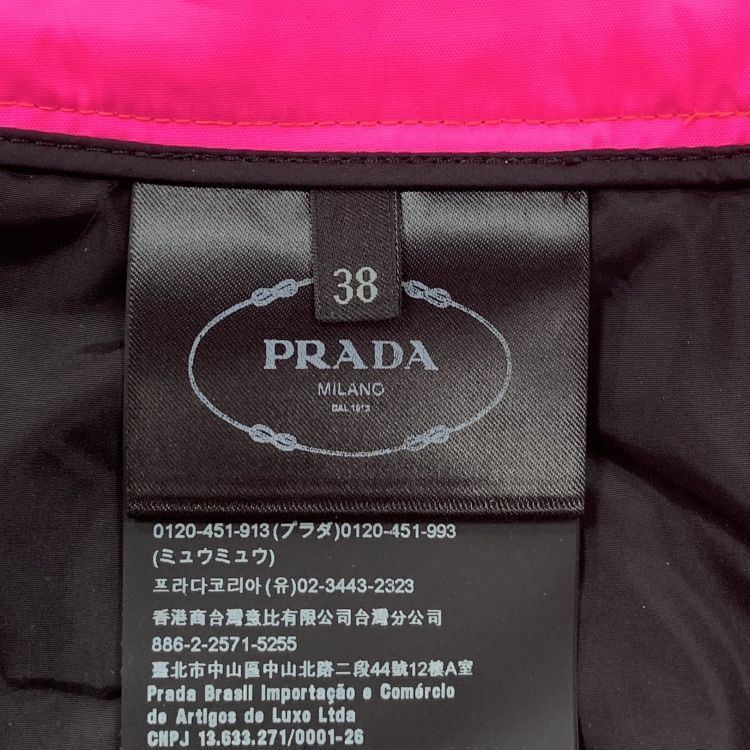 Prada Prada Pink Mini Skirt Size 38 Size 26" / US 2 / IT 38 - 4 Thumbnail