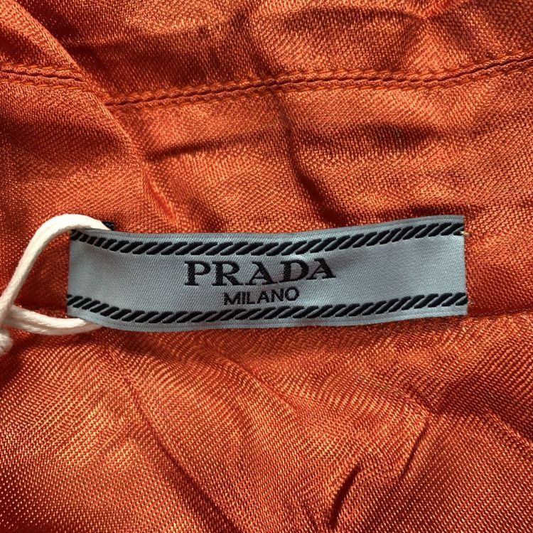 Prada Prada Bicolor Viscose Mini Dress Size 38 Size XS / US 0-2 / IT 36-38 - 3 Thumbnail
