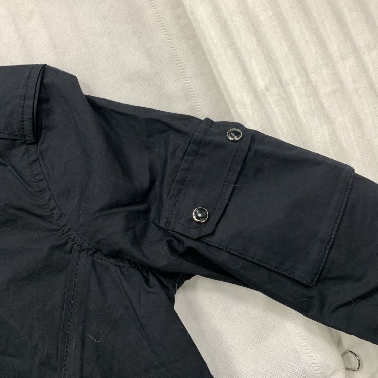 Prada Prada Black Cotton Button Up Shirt Size 38 Size XS / US 0-2 / IT 36-38 - 5 Thumbnail