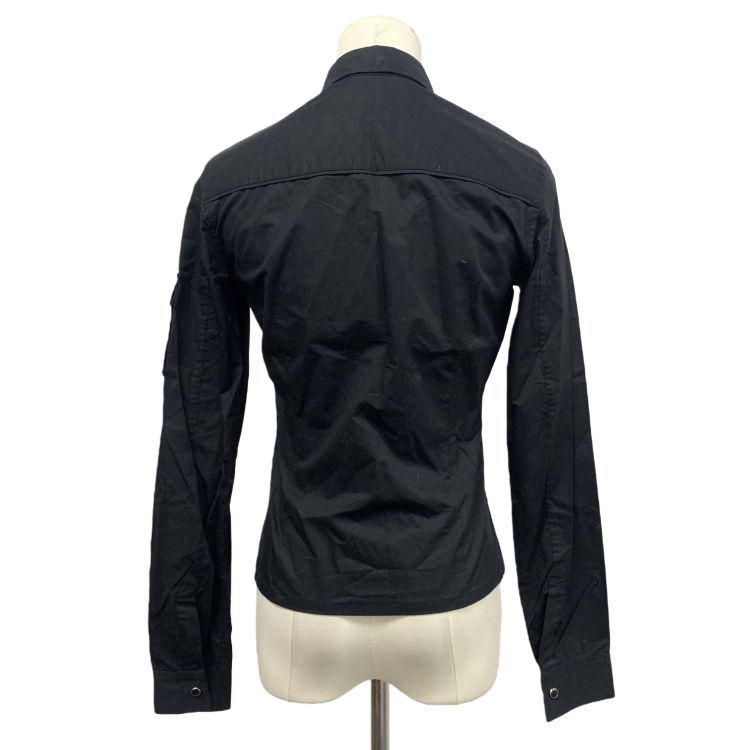 Prada Prada Black Cotton Button Up Shirt Size 38 Size XS / US 0-2 / IT 36-38 - 2 Thumbnail