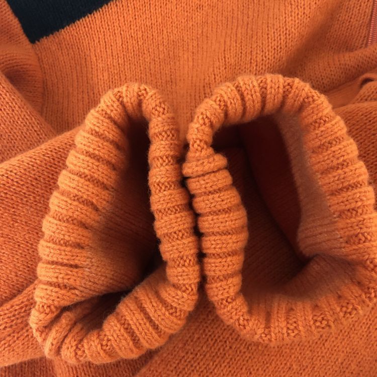 Prada Prada Orange Black Color Block Fur Trim Hoodie Size 42 Size M / US 6-8 / IT 42-44 - 12 Thumbnail