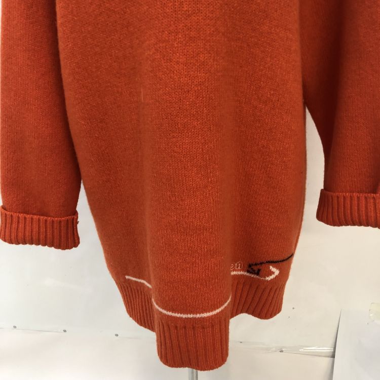 Prada Prada Orange Black Color Block Fur Trim Hoodie Size 42 Size M / US 6-8 / IT 42-44 - 10 Thumbnail