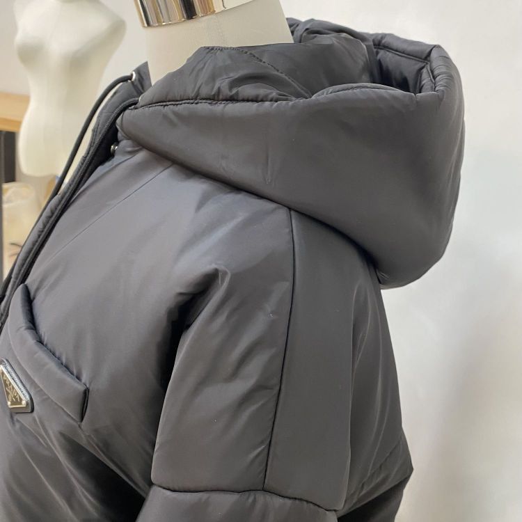 Prada Prada Re-Nylon Hooded Puffer Coat Size 38 Size XS / US 0-2 / IT 36-38 - 9 Thumbnail