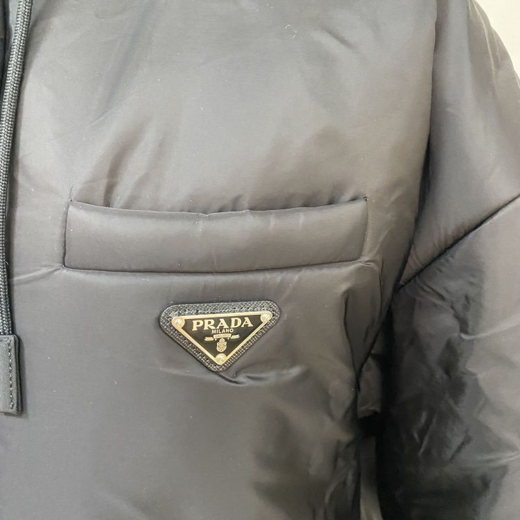 Prada Prada Re-Nylon Hooded Puffer Coat Size 38 Size XS / US 0-2 / IT 36-38 - 7 Thumbnail