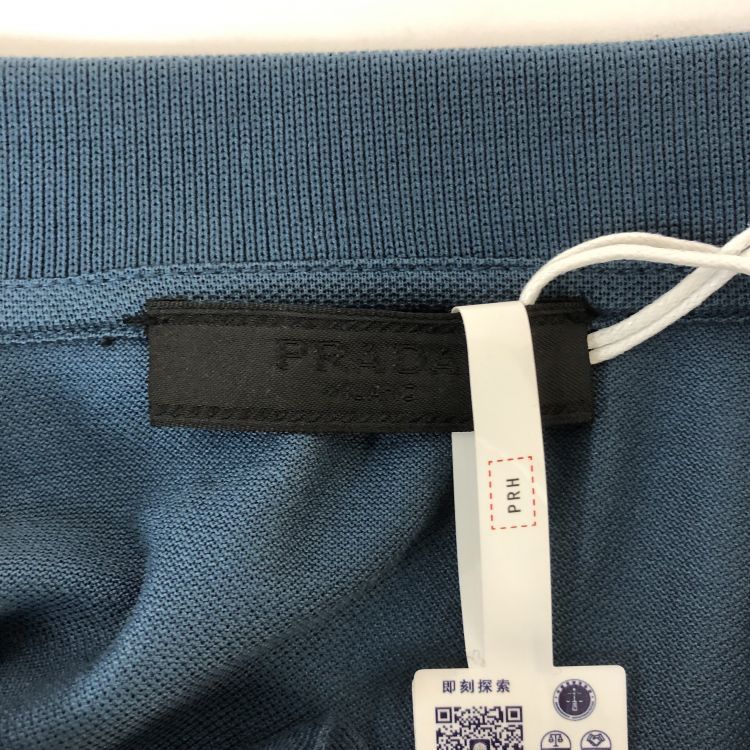 Prada Prada Contrast Panel Polo Shirt Size XXL Size US XXL / EU 58 / 5 - 3 Thumbnail