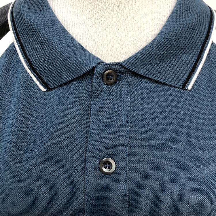 Prada Prada Contrast Panel Polo Shirt Size XXL Size US XXL / EU 58 / 5 - 6 Thumbnail