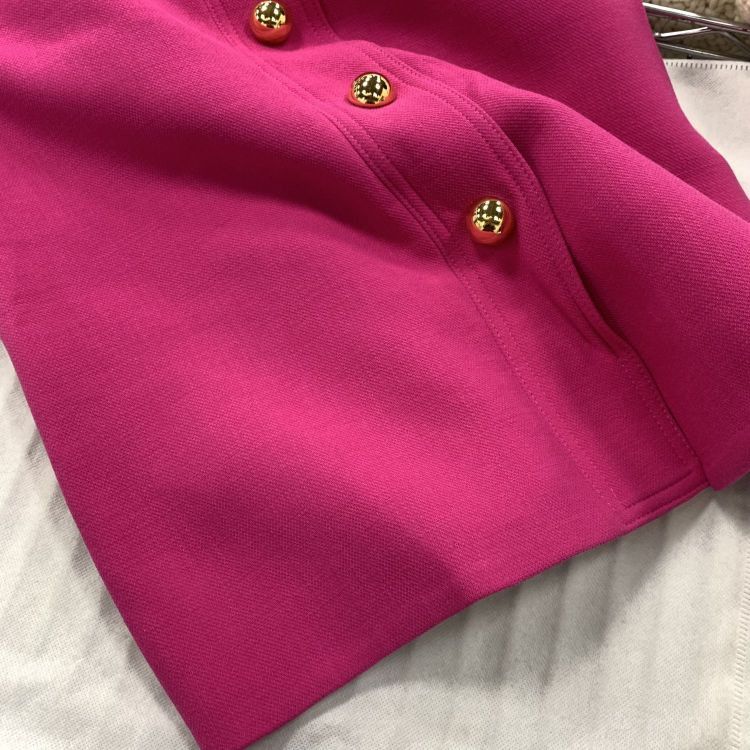 Prada Prada Pink Wool Mini Skirt Size 40 Size 27" / US 4 / IT 40 - 7 Thumbnail