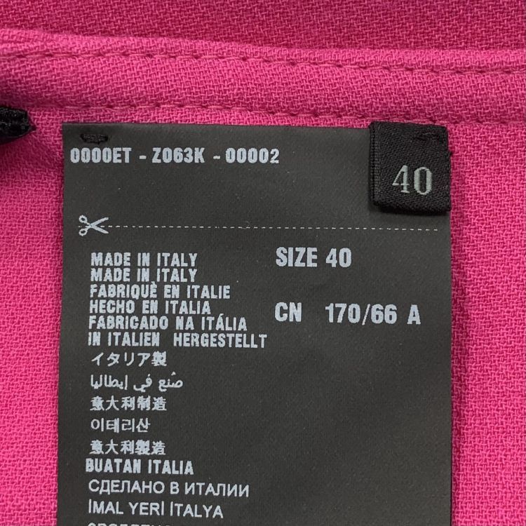 Prada Prada Pink Wool Mini Skirt Size 40 Size 27" / US 4 / IT 40 - 4 Thumbnail