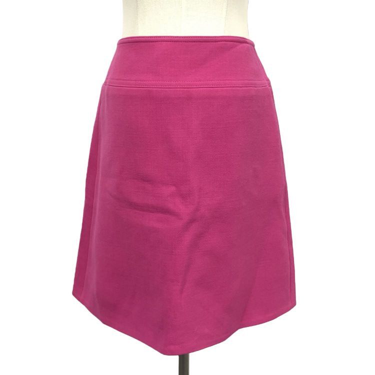 Prada Prada Pink Wool Mini Skirt Size 40 Size 27" / US 4 / IT 40 - 2 Thumbnail
