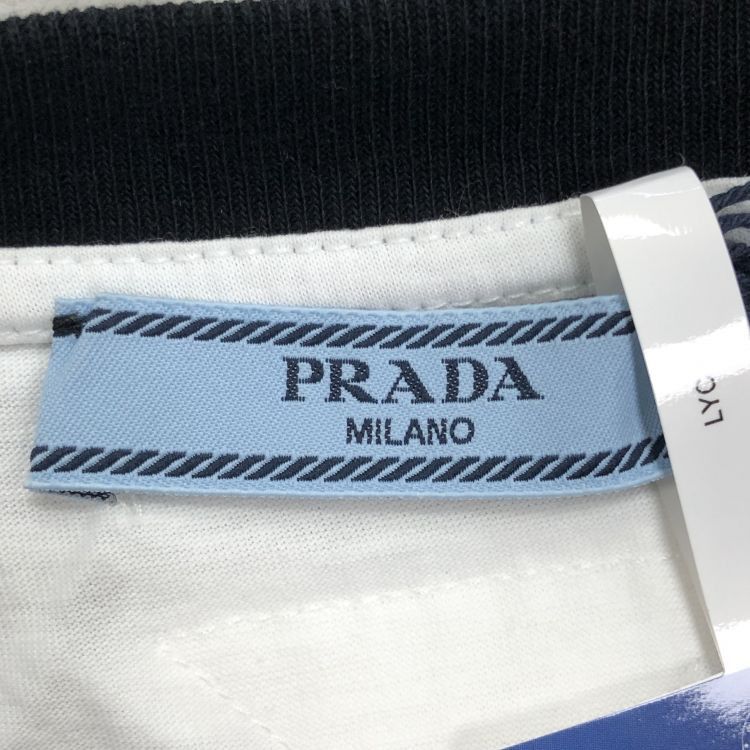 Prada Prada Logo T-Shirt Size L Size L / US 10 / IT 46 - 3 Thumbnail