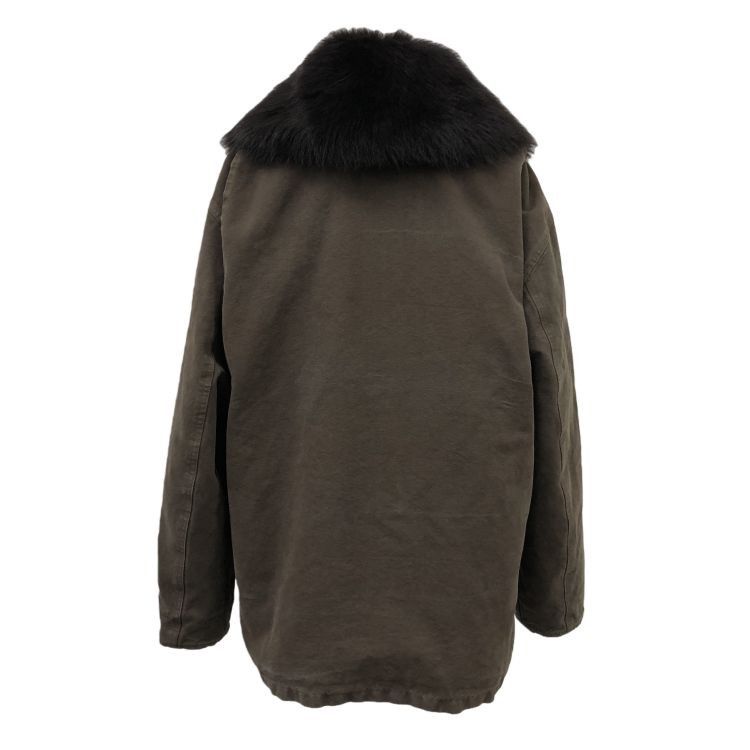 Prada Prada Fur Collar Jacket Size 38 Size XS / US 0-2 / IT 36-38 - 2 Thumbnail