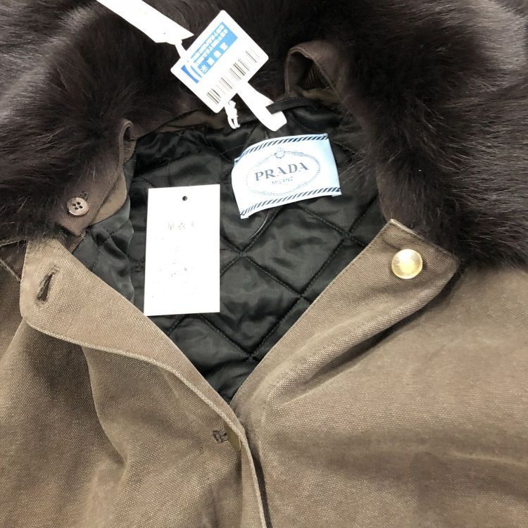 Prada Prada Fur Collar Jacket Size 38 Size XS / US 0-2 / IT 36-38 - 6 Thumbnail