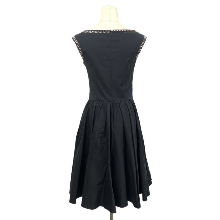 Prada Prada Studded Zipper Midi Dress Size 40 Size S / US 4 / IT 40 - 2 Thumbnail
